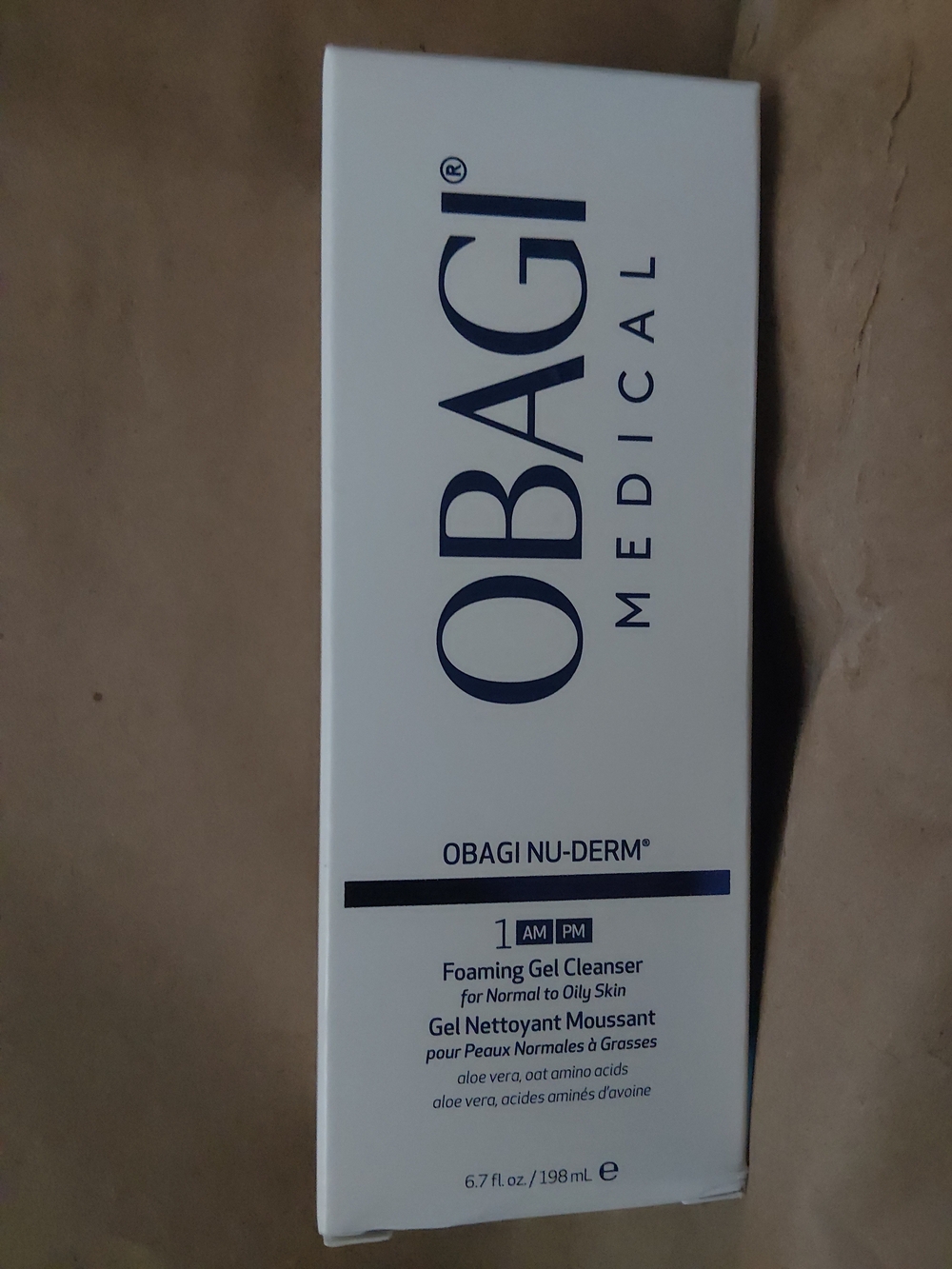 Obagi White & Navy Foaming Gel Cleanser - Nu-Derm